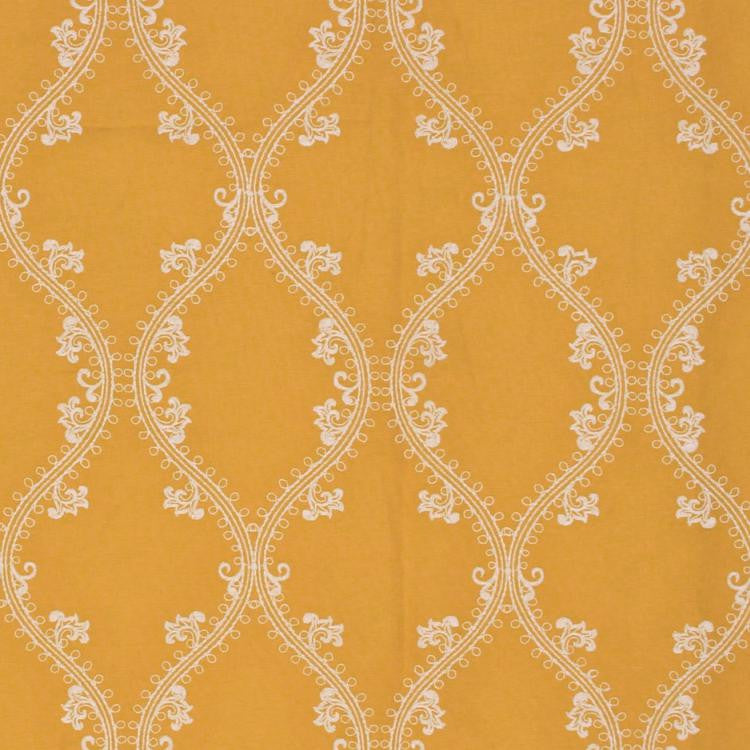 Oakville Trellis Goldenrod by RM CoCo Fabric