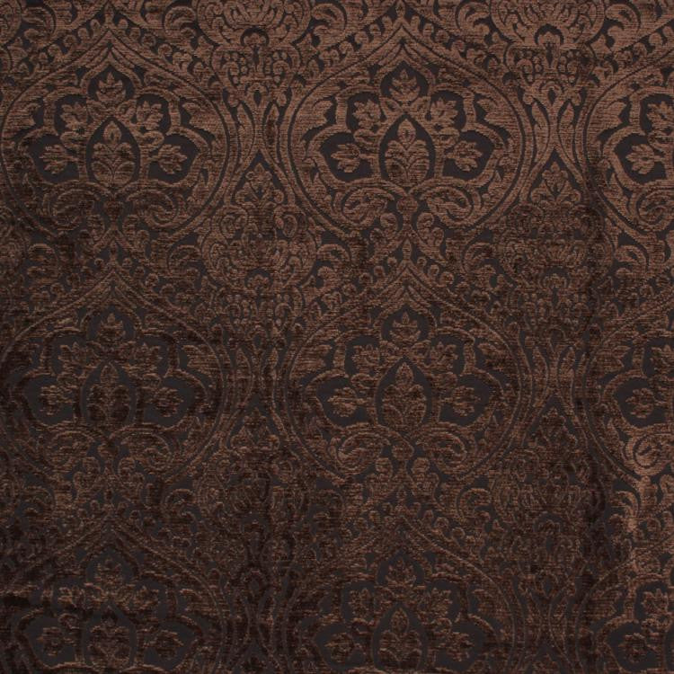 Amalfi Damask Black Walnut by RM CoCo Fabric