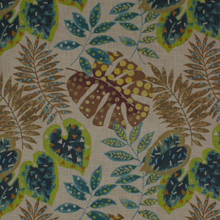 Tropix Turquoise by RM CoCo Fabric