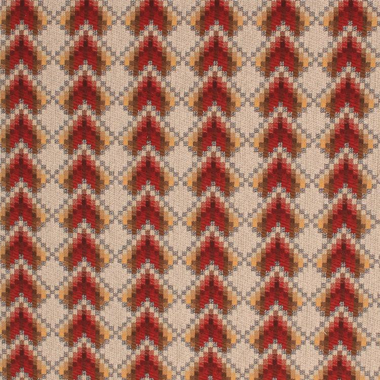 Bargello Garnet by RM CoCo Fabric