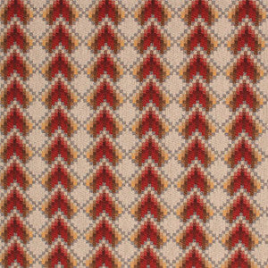 Bargello Garnet by RM CoCo Fabric