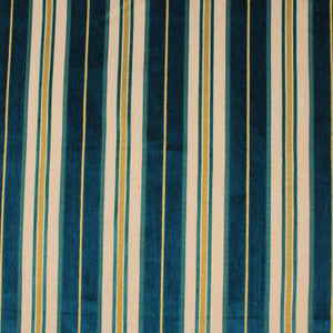 Neapolitan Stripe Tealbay by RM CoCo Fabric