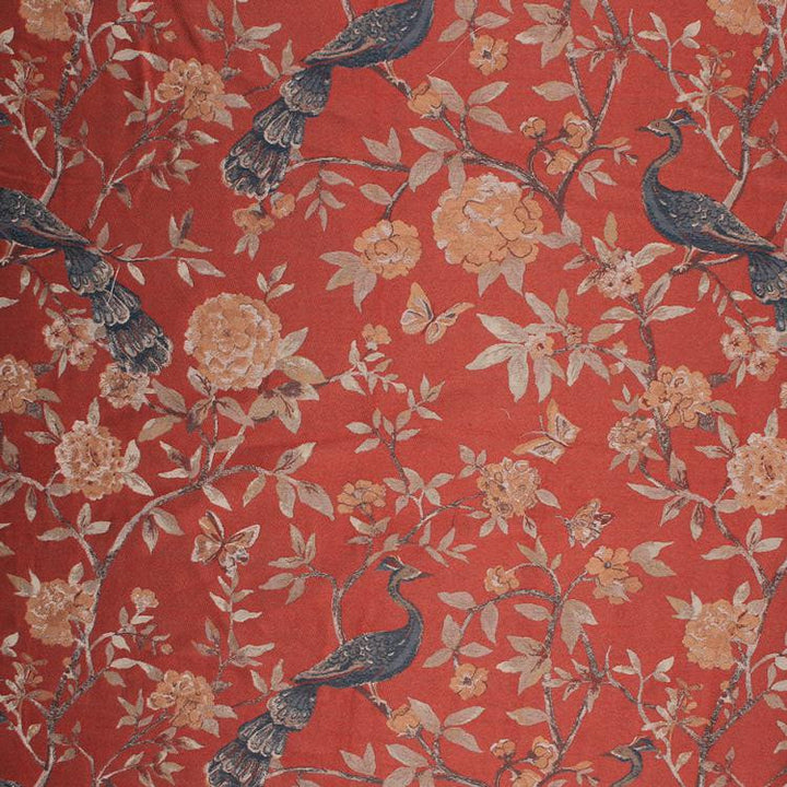Peony Bird Cinder by RM CoCo Fabric