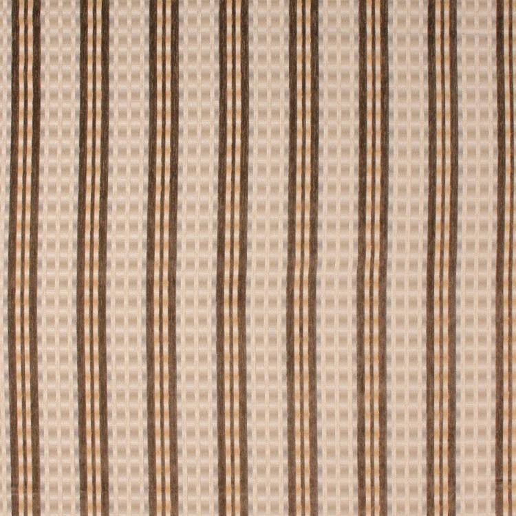 Braxton Stripe Latte by RM CoCo Fabric