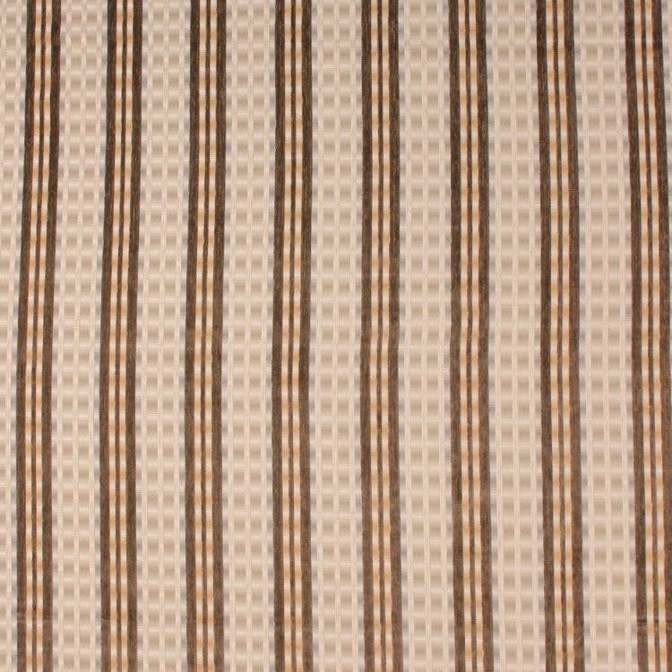 Braxton Stripe Latte by RM CoCo Fabric