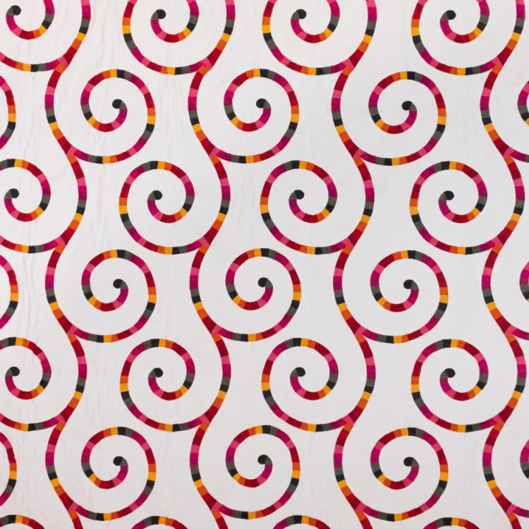 Tupinamba Swirl Fiesta by RM CoCo Fabric