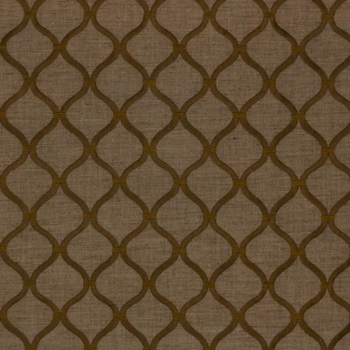 Romesco Trellis Toffee by RM CoCo Fabric