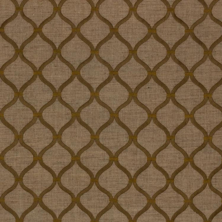 Romesco Trellis Toffee by RM CoCo Fabric