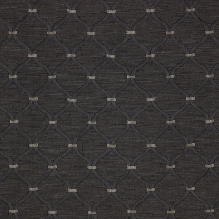 Romesco Trellis Walnut by RM CoCo Fabric
