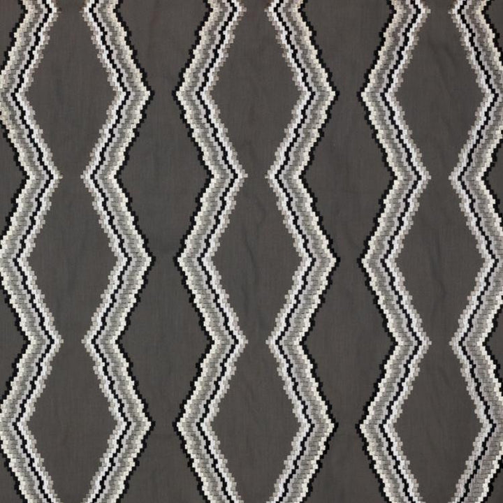 Tiberon Stripe Graphite by RM CoCo Fabric