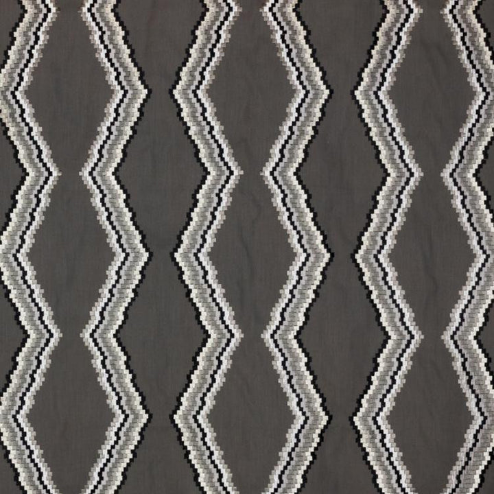 Tiberon Stripe Graphite by RM CoCo Fabric