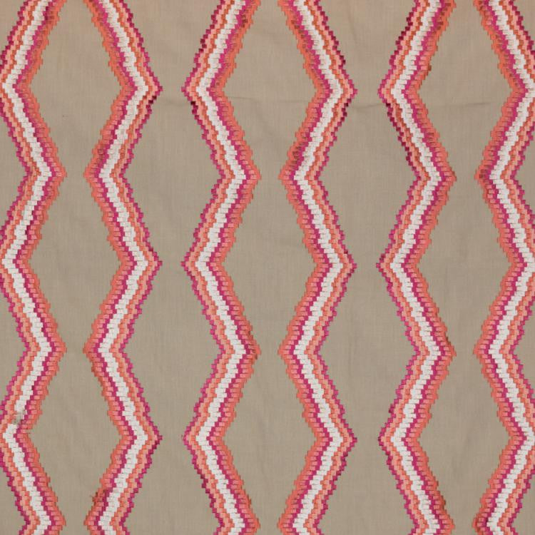 Tiberon Stripe Coral by RM CoCo Fabric
