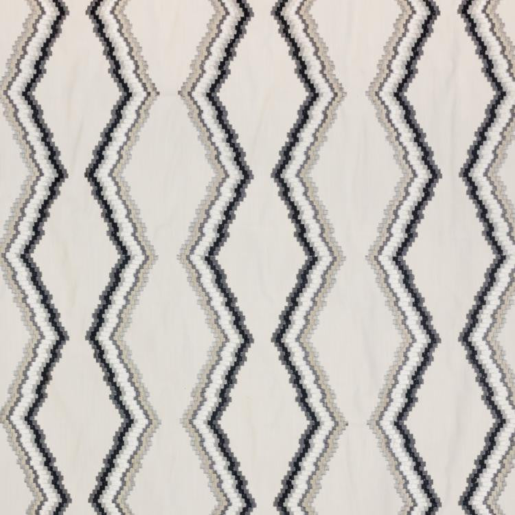 Tiberon Stripe Flint by RM CoCo Fabric