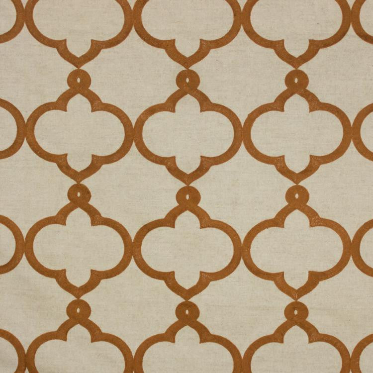 Kafu Trellis Papaya by RM CoCo Fabric