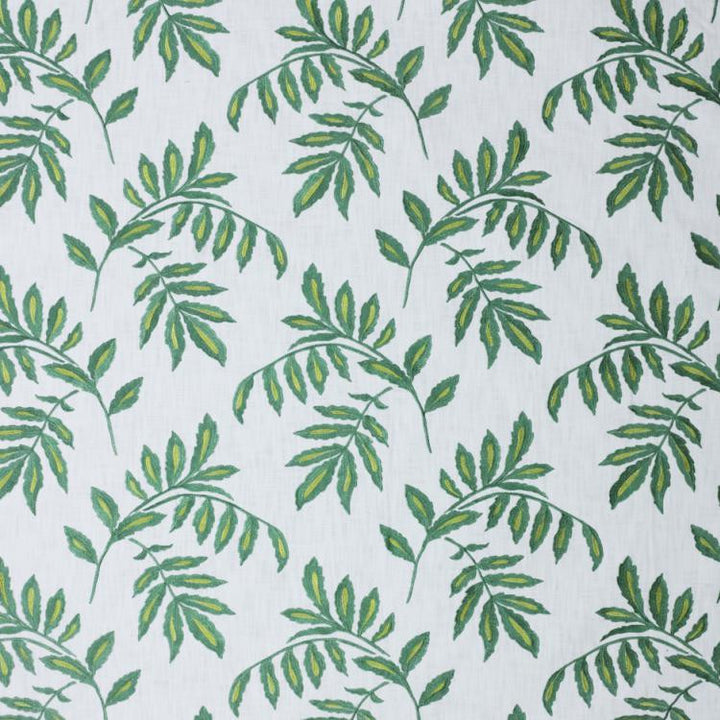 Falling Leaves Minthe by RM CoCo Fabric