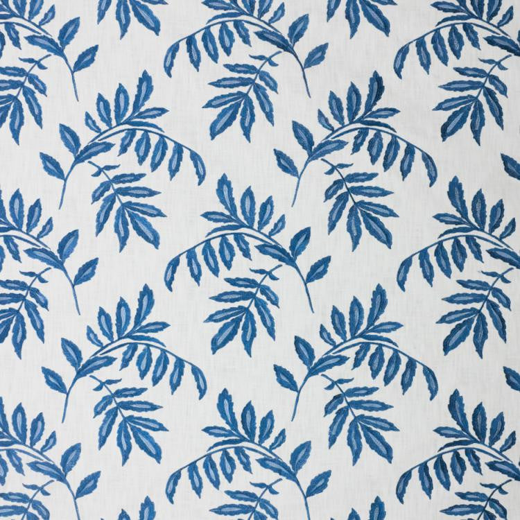 Falling Leaves Mood Indigo by RM CoCo Fabric