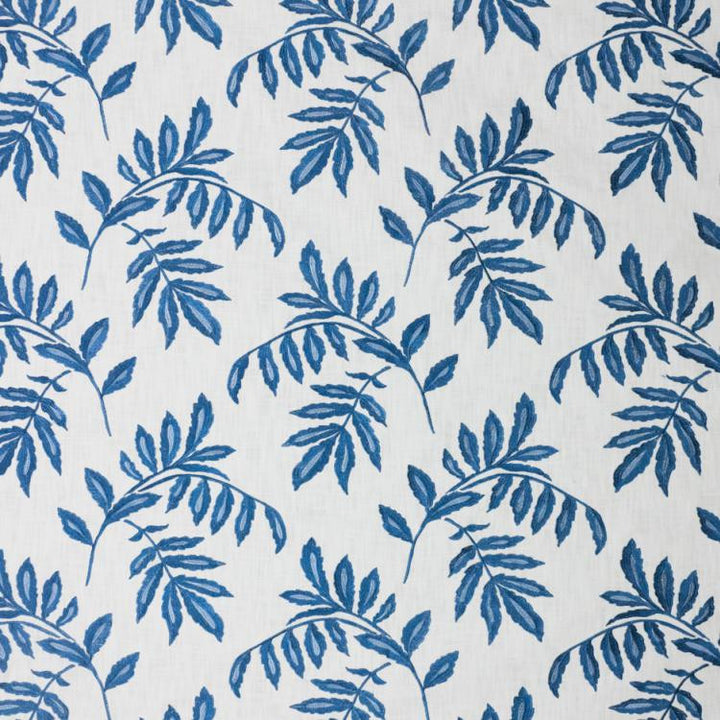 Falling Leaves Mood Indigo by RM CoCo Fabric