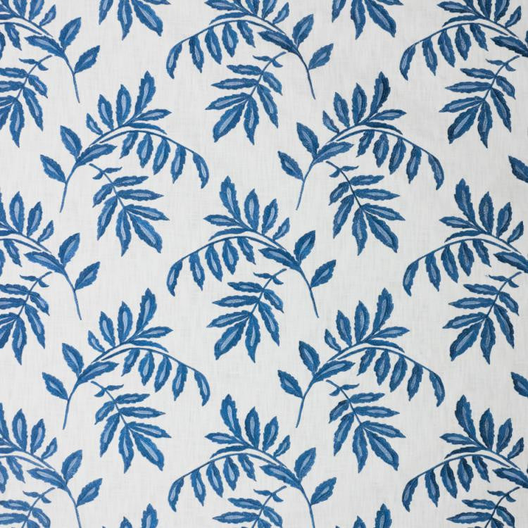 Falling Leaves Mood Indigo by RM CoCo Fabric