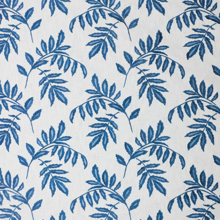 Falling Leaves Mood Indigo by RM CoCo Fabric