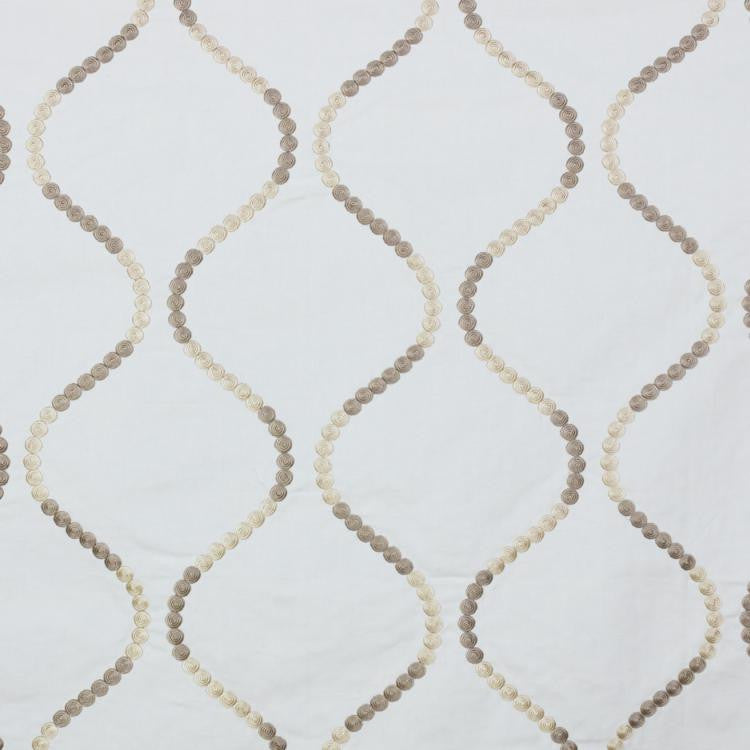 Button Trellis Sandstone by RM CoCo Fabric