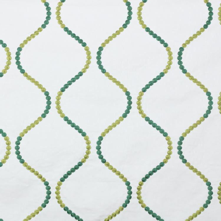 Button Trellis Minthe by RM CoCo Fabric