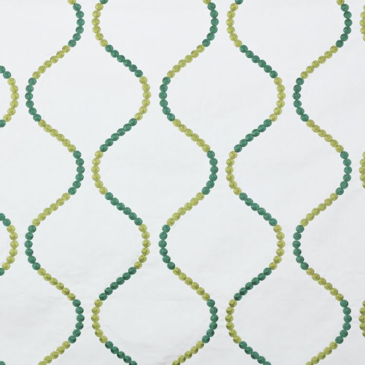 Button Trellis Minthe by RM CoCo Fabric
