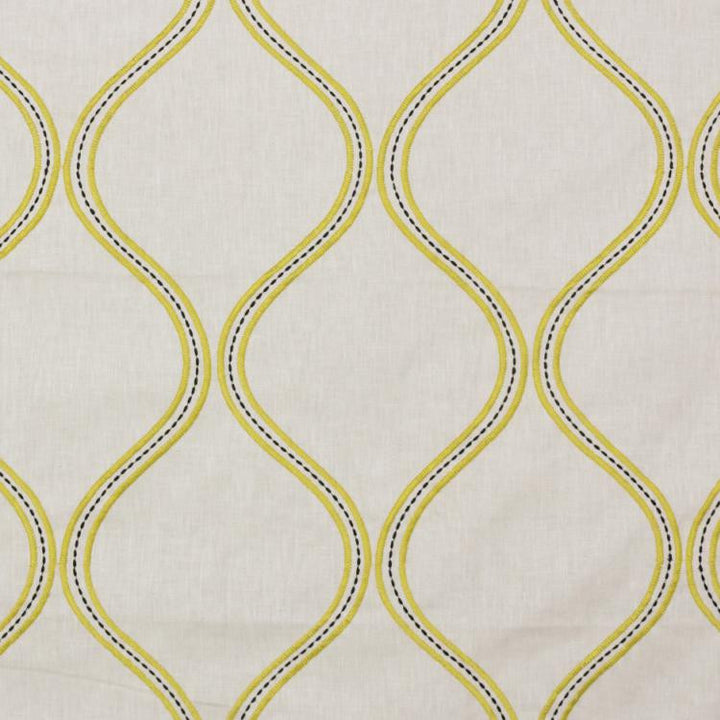 Stitchery Trellis Mustard Seed by RM CoCo Fabric