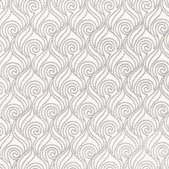 Swirl-A-Way Pewter by RM CoCo Fabric