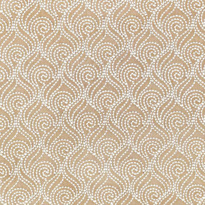 Swirl-A-Way Butternut by RM CoCo Fabric