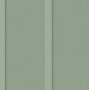 Faux Board and Batten Prepasted Sage Green by Seabrook Wallpaper