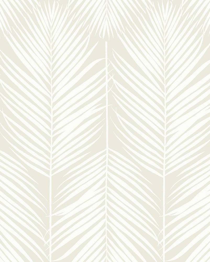 Palm Silhouette Prepasted Sea Salt by Seabrook Wallpaper Prepasted Online United States 56.05 25.2" 20.5" - Fabric Carolina -
