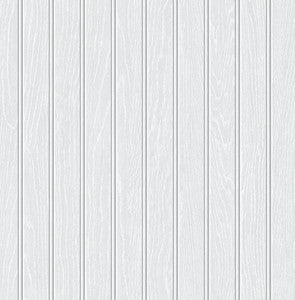 Faux Beadboard Prepasted Pearl Grey by Seabrook Wallpaper
