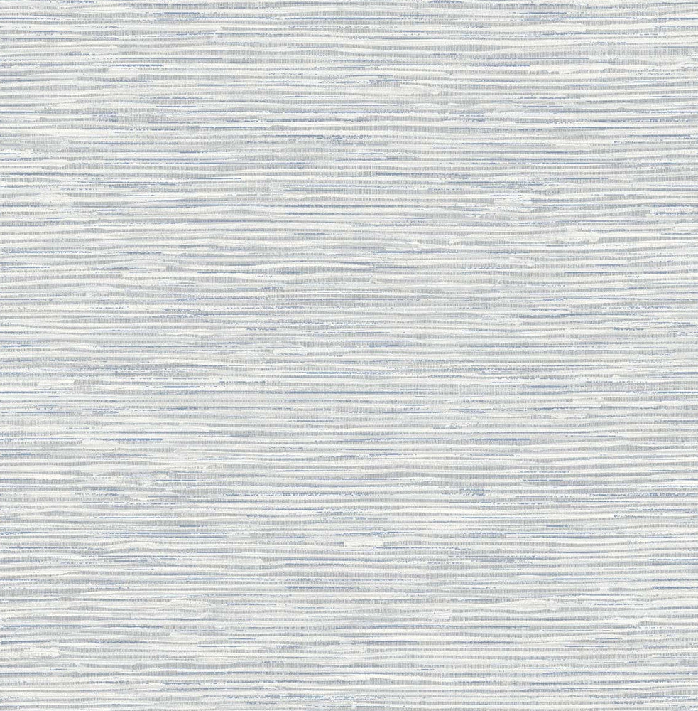 Southport Faux Grasscloth Prepasted Dove Grey & Bluestone by Seabrook Wallpaper Prepasted Online United States 56.05 20.87" 20.5" - Fabric Carolina -