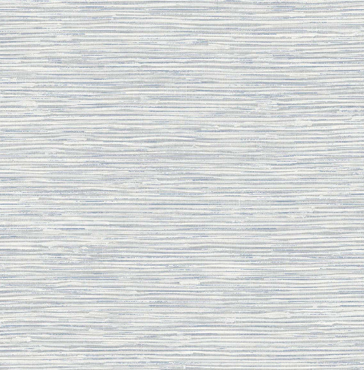 Southport Faux Grasscloth Prepasted Dove Grey & Bluestone by Seabrook Wallpaper Prepasted Online United States 56.05 20.87" 20.5" - Fabric Carolina -