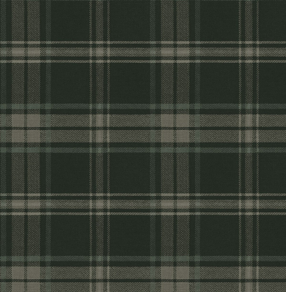 Dellabrooke Plaid Greenery by Seabrook Wallpaper Prepasted Online United States 56.05 10.43" 20.5" - Fabric Carolina -