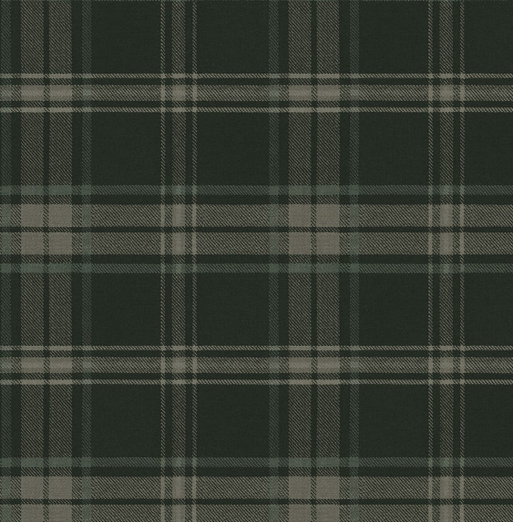 Dellabrooke Plaid Greenery by Seabrook Wallpaper Prepasted Online United States 56.05 10.43" 20.5" - Fabric Carolina -