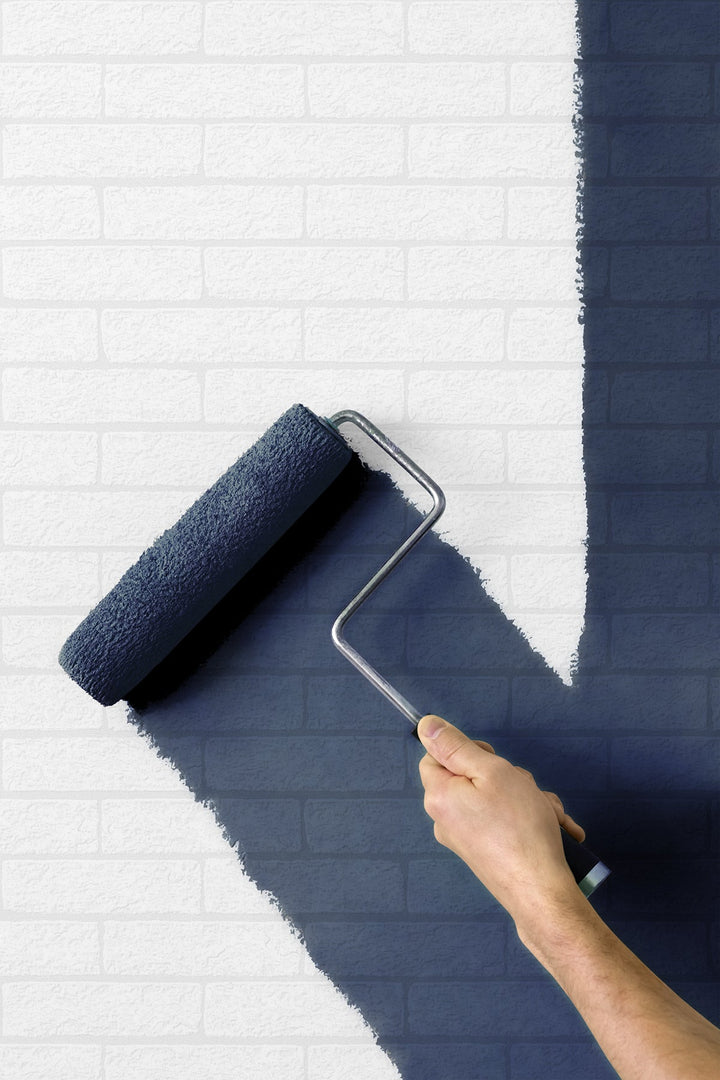 Slater Faux Brick Blancito PR20000 by Seabrook Designs Designer Wallpaper
