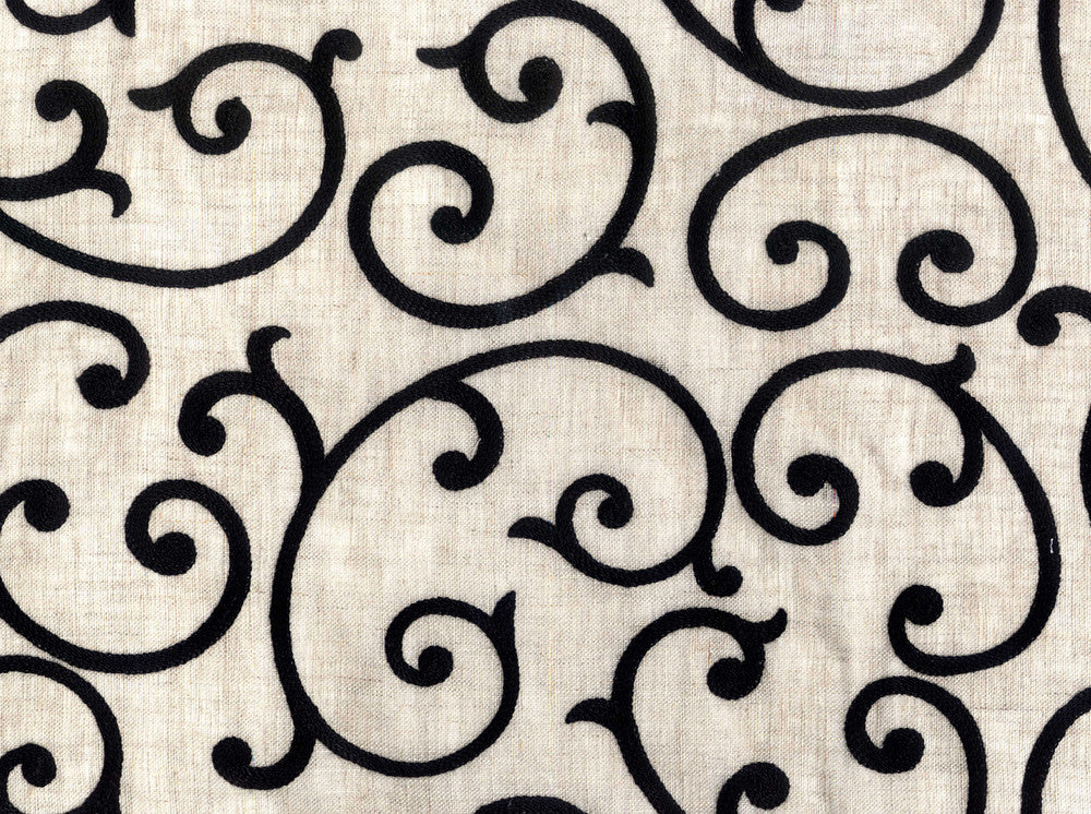 Hl Presidio Cindersmoke 949 by Heirloom Fabric MUST BUY 15 YARDS MINIMUM 100% Linen India - H: 10.5", V: 15.5" 54" - Fabric Carolina - Heirloom