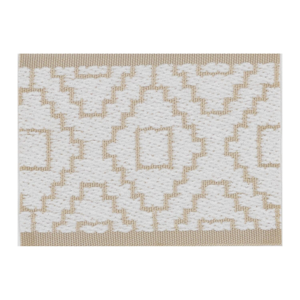 Prism Tape 1 Bisque by Stout Trim SMALL WONDERS TRIM 100%POL CHINA Horizontal: 1.750 and Vertical: 0.000 2.63 in - Fabric Carolina -