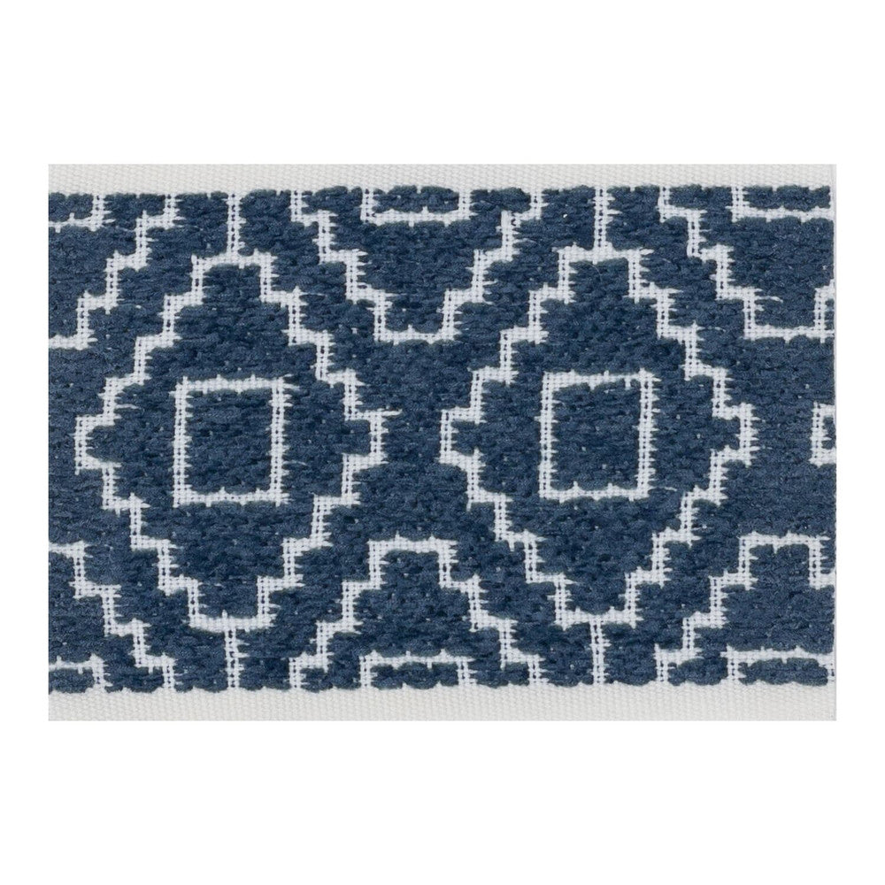 Prism Tape 2 Cadet by Stout Designer Trim SMALL WONDERS TRIM 100%POL CHINA Horizontal: 1.750 and Vertical: 0.000 2.63 in - Swanky Fabrics -