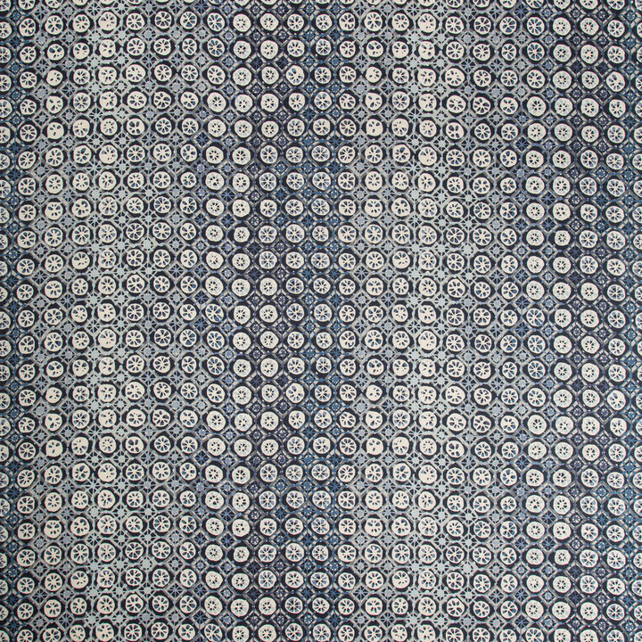 Procida Indigo by Kravet Couture Designer Fabric MODERN COLORS-SOJOURN COLLECTION LINEN - 100% Thailand MEDIUM Horizontal: 27 and Vertical: 27 54 - Swanky Fabrics -