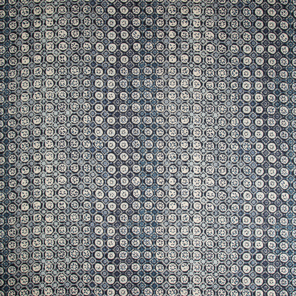 Procida Indigo by Kravet Couture Fabric MODERN COLORS-SOJOURN COLLECTION LINEN - 100% Thailand MEDIUM Horizontal: 27 and Vertical: 27 54 - Fabric Carolina -