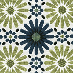 Prudy Lagoon by Norbar Designer Fabric SOLEIL 100% SOLUTION DYED ACRYLIC CHINA 9 3/4"V 10"H 54 - Swanky Fabrics -