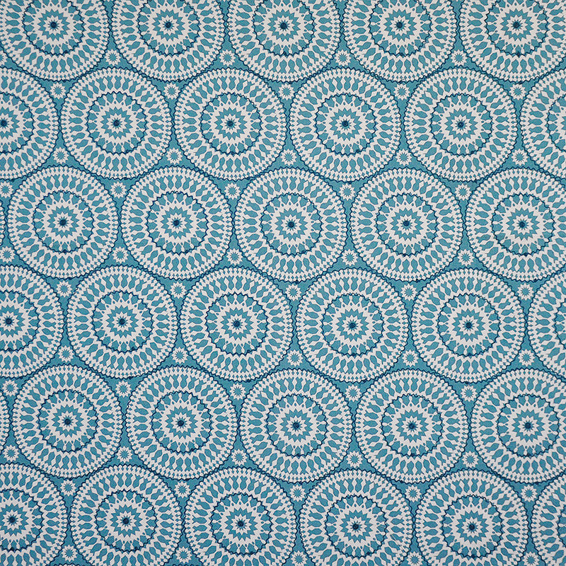 Pisces # 113 Fountain by Maxwell Fabric COLOR WAVES-WILD OCEAN 100% COTTON
None INDIA </p><p>Repeat: Horizontal: H-7.5 and Vertical: V-12.5 59"EMB-57" - Fabric Carolina -