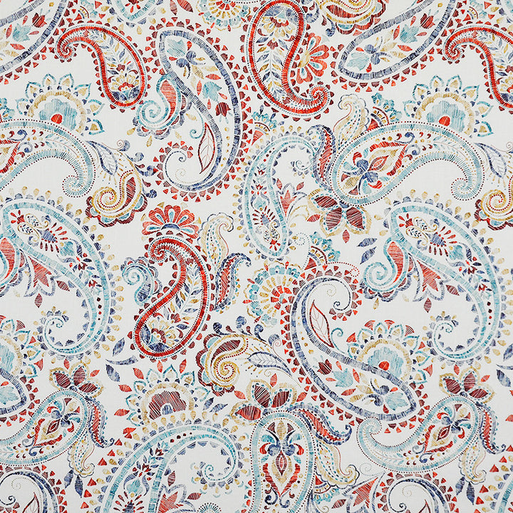 Portobello # 235 Carnival by Maxwell Fabric COLOR WAVES-GEMSTONES 100% COTTON SPAIN </p><p>Repeat: Horizontal: H-27 and Vertical: V-37.8 54" - Fabric Carolina -