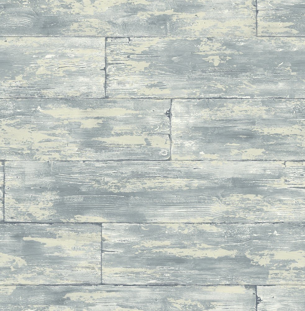 Shipwreck Grey Wood Wallpaper by Kenneth James Palm Springs Covers about 56.4 square feet 20.5-in by 33-ft long roll Unpasted 21 - Fabric Carolina -
