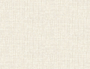 Woven White Grid Wallpaper by Kenneth James
