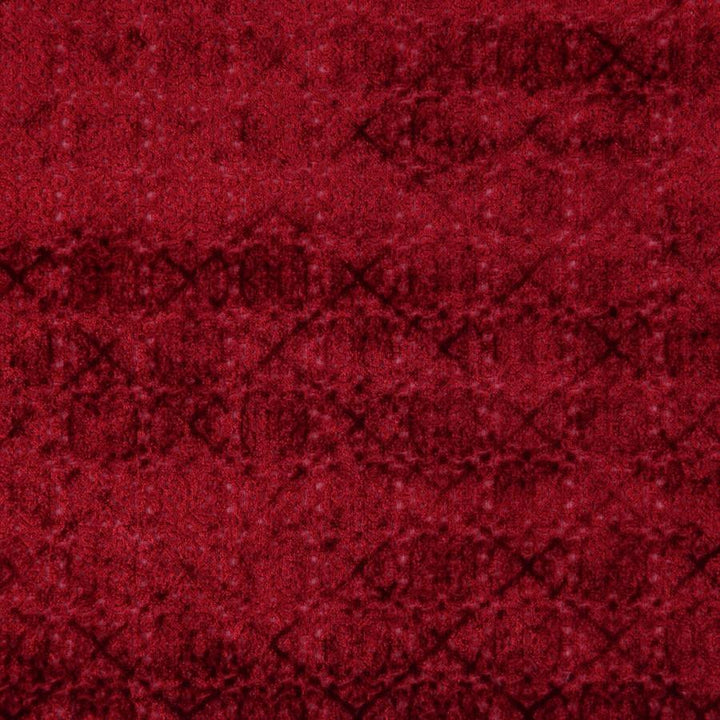 Prism(New) # 630 Cardinal by Maxwell Fabric CLASSIC VELVETS 45% VISCOSE/35% COTTON 20% POLYESTER INDIA V-3"H-3.5" 56.25" - Fabric Carolina -