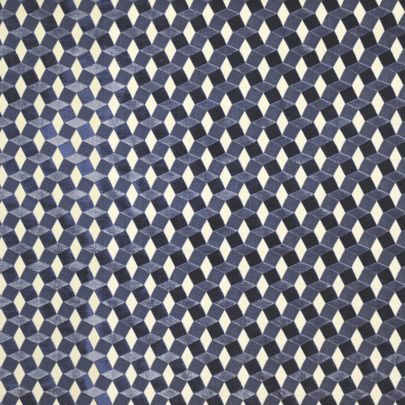 Perspective # 751 Sapphire by Maxwell Fabric Telafina Season Xi 55% SPUN VISCOSE 45% COTTON INDIA V&H-2.7" 55" - Fabric Carolina -