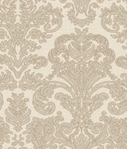 White Zeno Wallpaper by Patty Madden